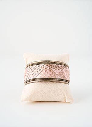 Brățară Manșetă roz SATINE femeie