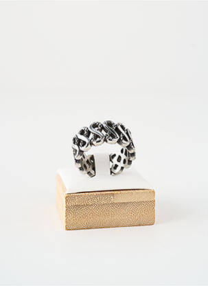 Inel argintiu SATINE bărbat