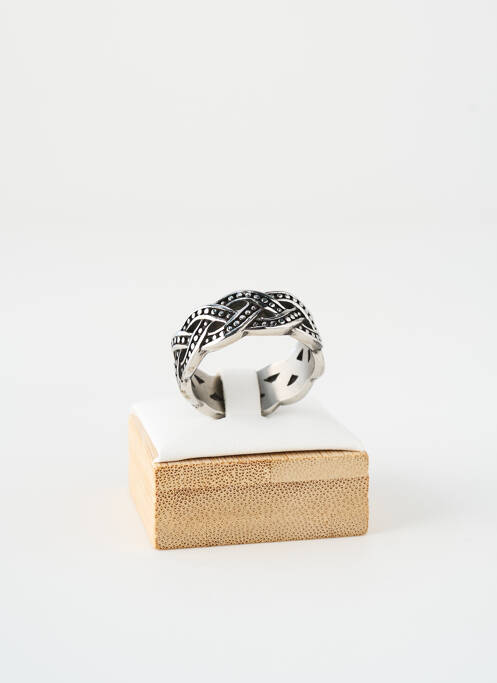 Inel argintiu SATINE bărbat