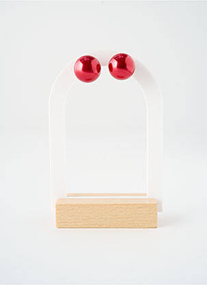 Cercei roșu SATINE femeie