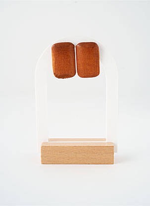 Cercei maro SATINE femeie