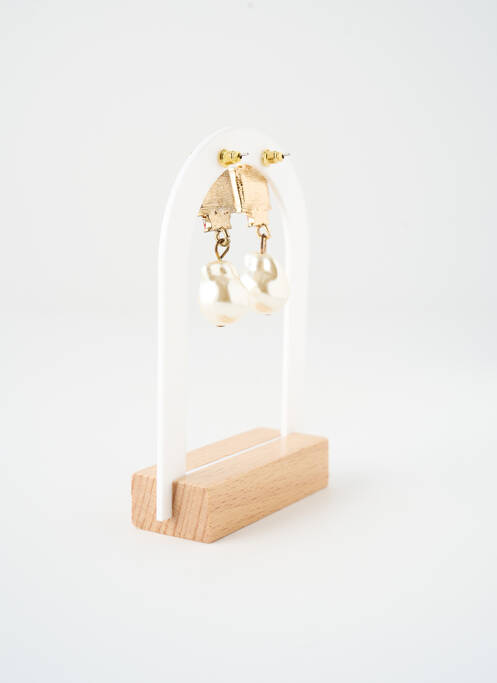 Cercei galben SATINE femeie