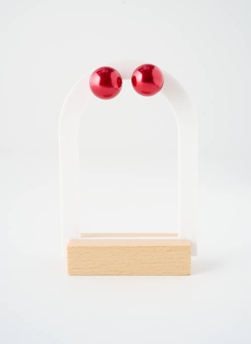 Cercei roșu SATINE femeie