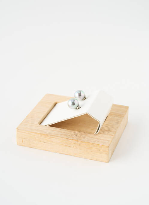 Cercei materiale metalice argintiu SATINE femme