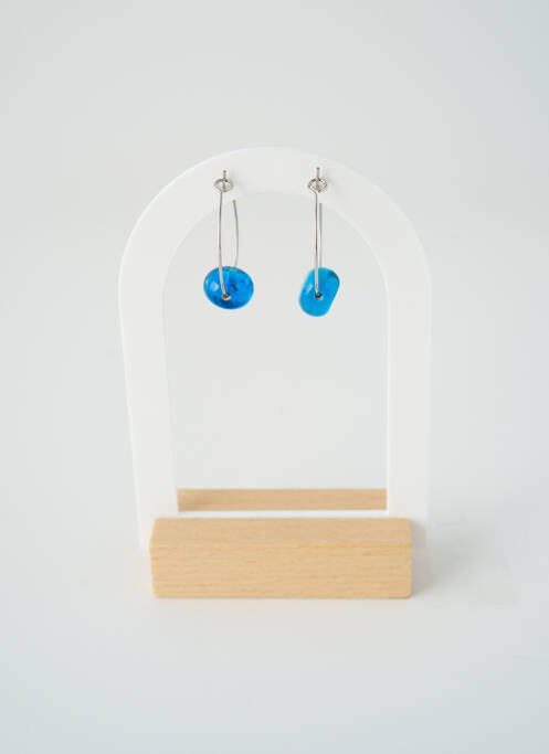 Cercei albastru SATINE femeie