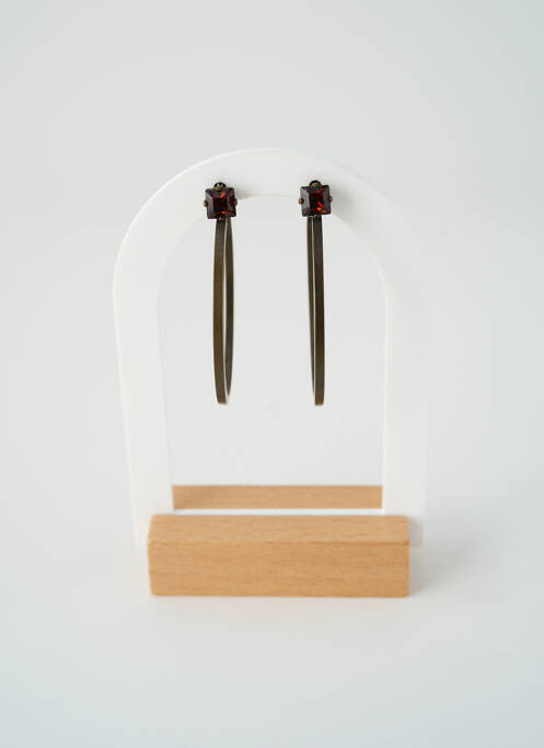 Cercei roșu SATINE femeie