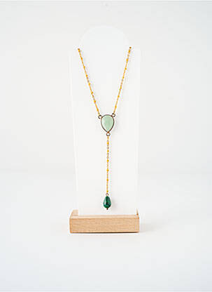 Colier galben SATINE femeie