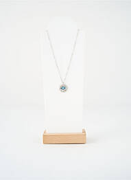 Colier ornament oxid de zirconiu argintiu SATINE femeie