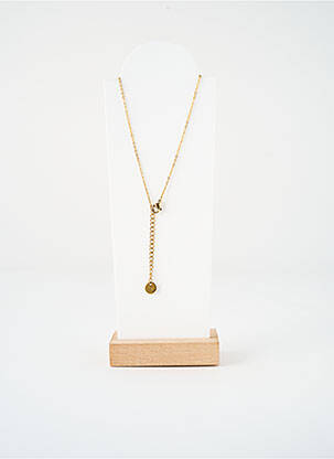 Colier ornament oxid de zirconiu auriu SATINE femeie