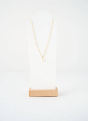Colier materiale metalice auriu SATINE femeie