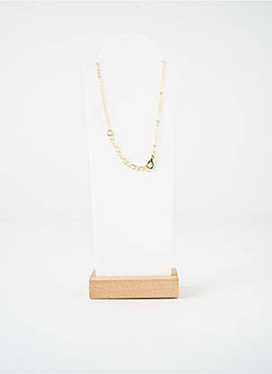 Colier materiale metalice auriu SATINE femeie