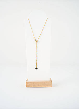 Colier ornament oxid de zirconiu auriu SATINE femeie