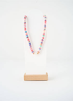 Colier roz SATINE femeie