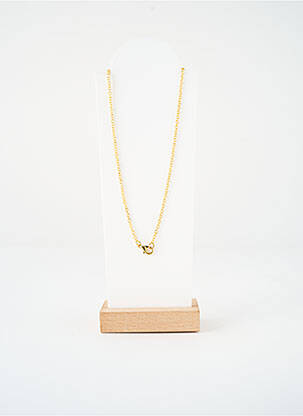 Colier materiale metalice auriu SATINE femeie