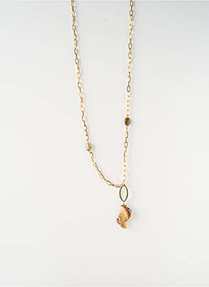 Colier lung auriu SATINE femeie