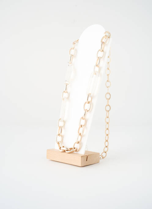 Colier lung auriu SATINE femeie