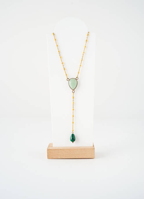 Colier galben SATINE femeie