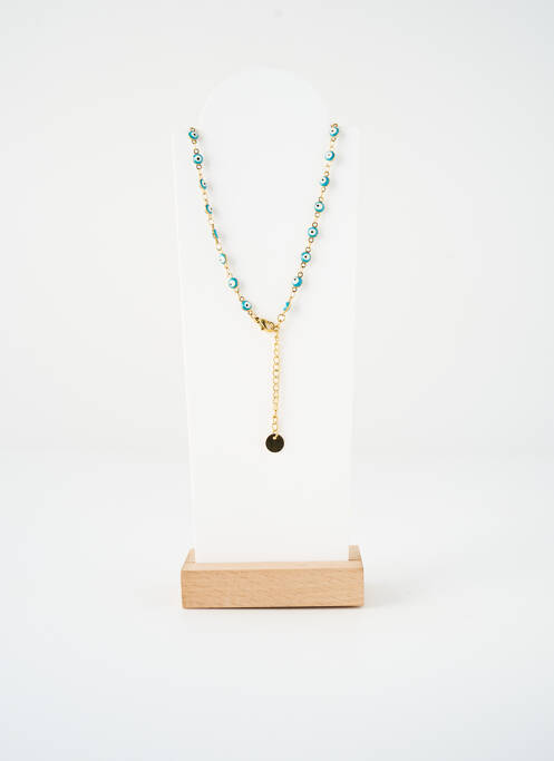 Colier albastru SATINE femeie