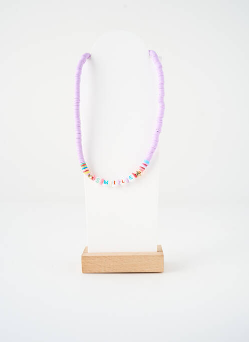 Colier violet SATINE femeie