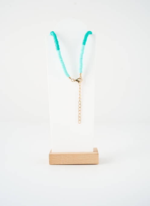 Colier albastru SATINE femeie