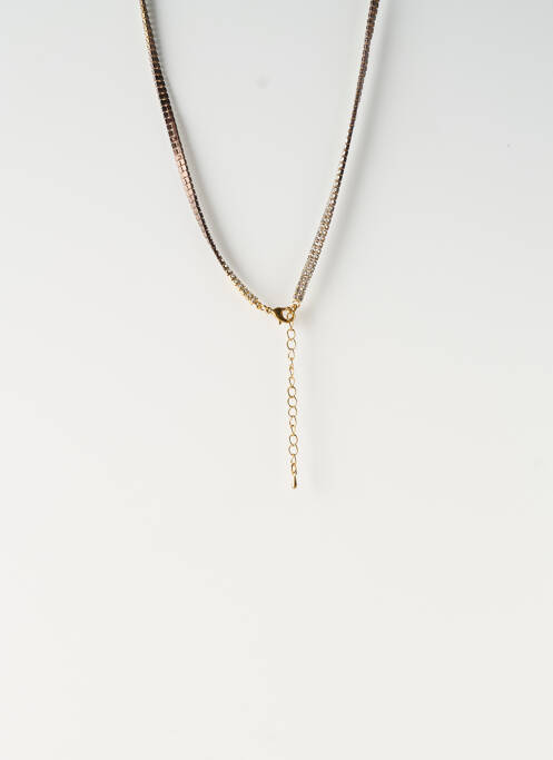 Colier lung auriu SATINE femeie