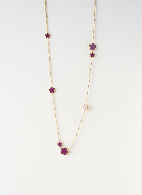 Colier lung auriu SATINE femeie