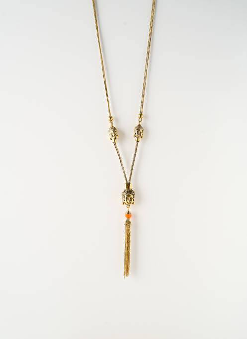 Colier lung auriu SATINE femeie