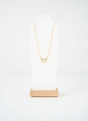 Colier materiale metalice auriu SATINE femeie
