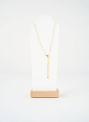 Colier materiale metalice auriu SATINE femeie