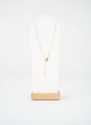 Colier materiale metalice auriu SATINE femeie