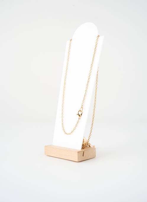 Colier lung auriu SATINE femeie