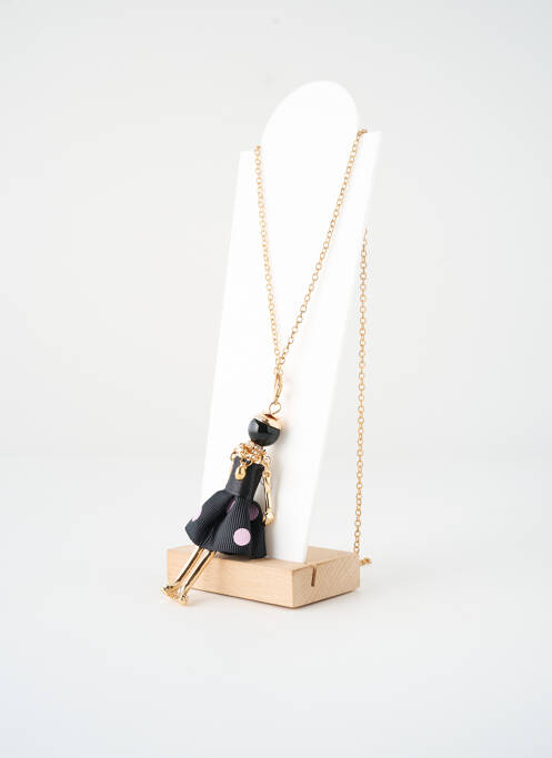 Colier lung auriu SATINE femeie