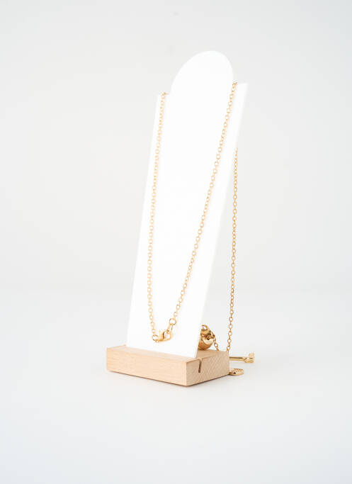 Colier lung auriu SATINE femeie