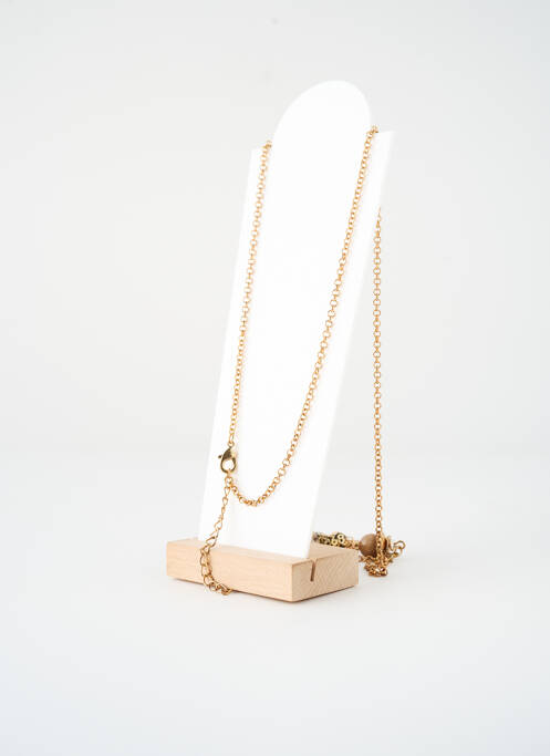 Colier lung auriu SATINE femeie