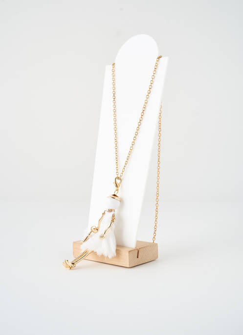 Colier lung auriu SATINE femeie