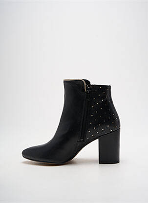 Botine/ghete material neted toc de 4 la 6 cm negru MELLOW YELLOW femeie