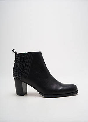 Botine/ghete material neted toc de 4 la 6 cm negru MAM'ZELLE femeie