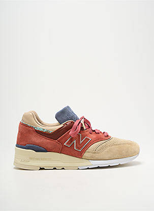 Adidași vârf rotund vârf rotund bej NEW BALANCE bărbat