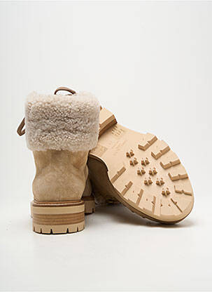 Botine/ghete umplută toc de 4 la 6 cm bej JIMMY CHOO femeie