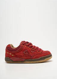 Adidași vârf rotund vârf rotund roșu VANS unisexe