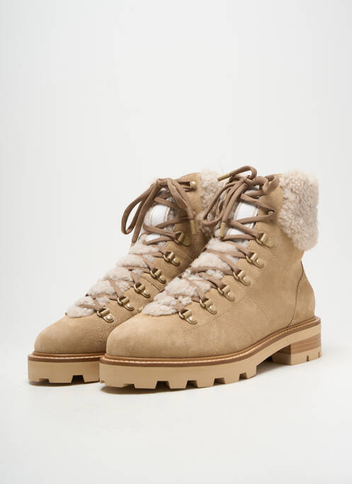 Botine/Ghete bej JIMMY CHOO femeie