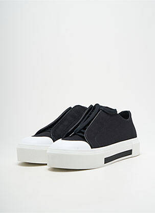 Adidași vârf rotund toc plat până la 3 cm negru ALEXANDER MCQUEEN femeie