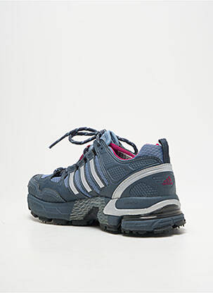 Adidași țesătură satinată toc plat până la 3 cm gri ADIDAS femeie