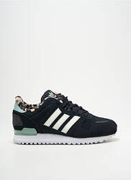 Adidași vârf rotund toc plat până la 3 cm negru ADIDAS femme