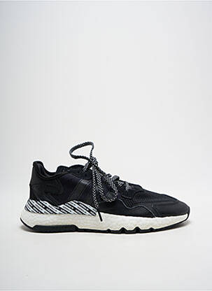 Adidași țesătură satinată vârf rotund negru ADIDAS unisex