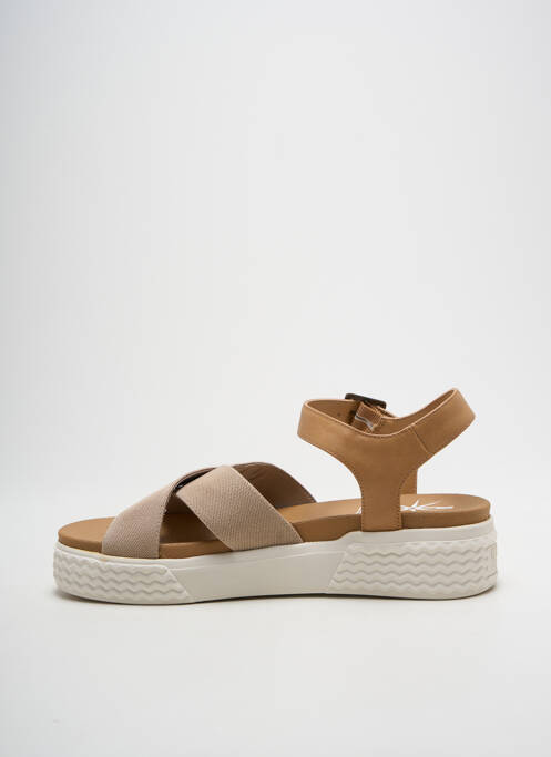 Sandale/Pantofi decupați bej PALLADIUM femeie