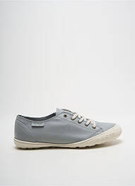 Adidași vârf rotund toc plat până la 3 cm gri PALLADIUM femeie