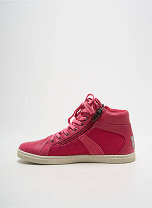 Adidași țesătură satinată vârf rotund roz PALLADIUM fată