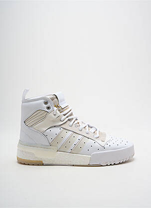 Adidași vârf rotund toc plat până la 3 cm alb ADIDAS femeie