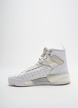 Adidași vârf rotund toc plat până la 3 cm alb ADIDAS femeie
